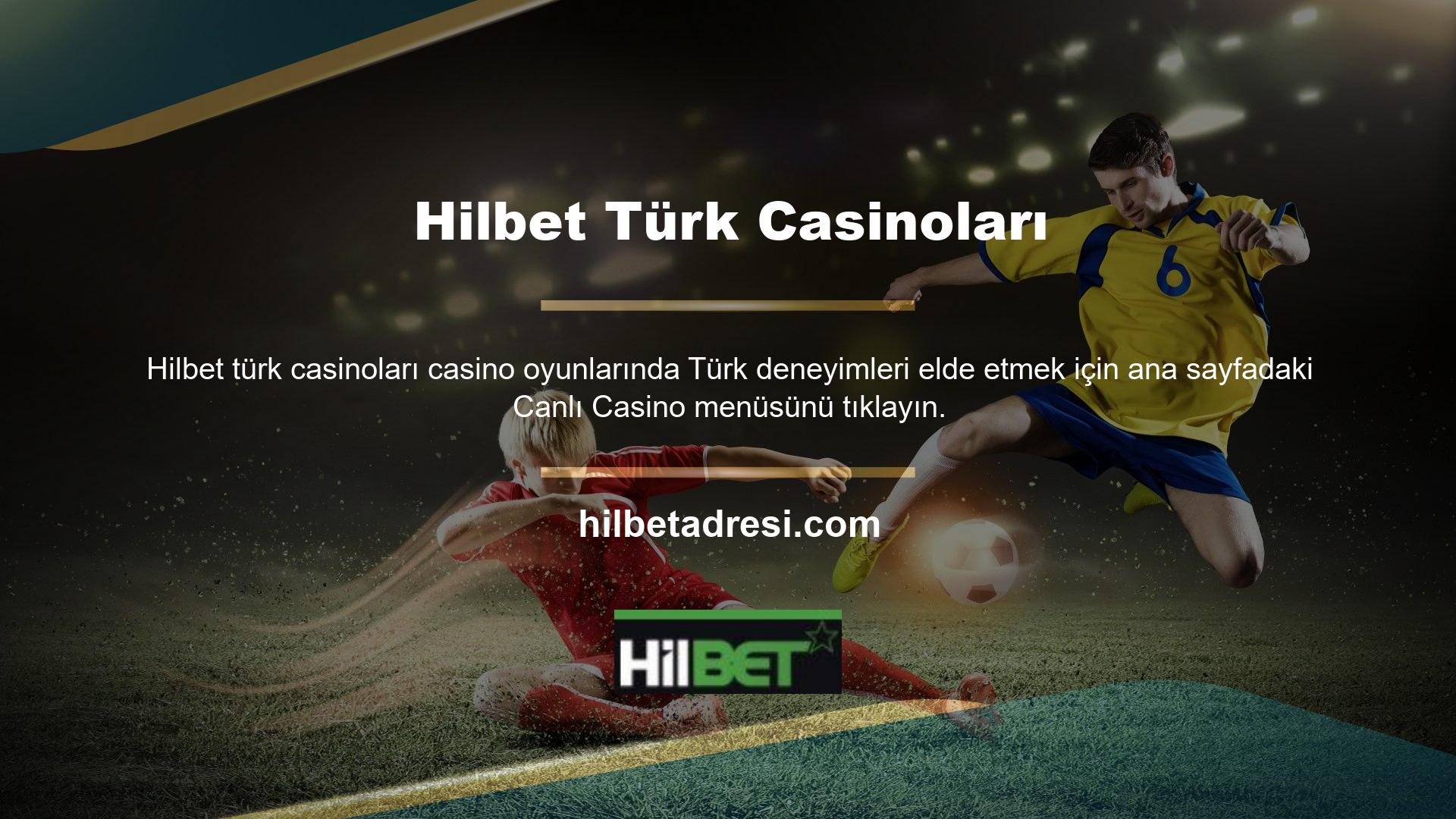 Bu menüde profesyonel bir oyun anlayışına tanık olabilirsiniz